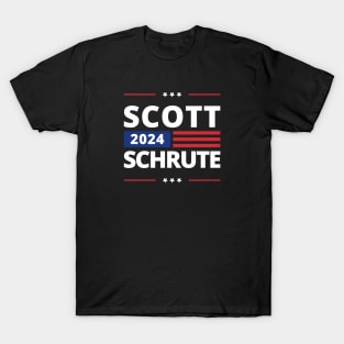 Scott Schrute 2024 The Office Presidential T-Shirt